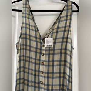 Urban Outfitters Plaid Jumpsuit. Size XS.